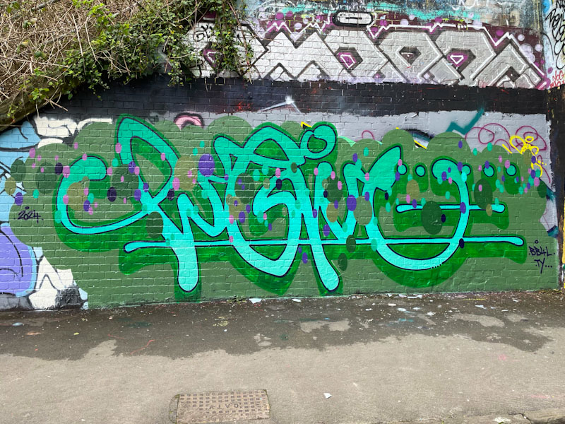 Logoe, St Werburghs, Bristol, April 2024