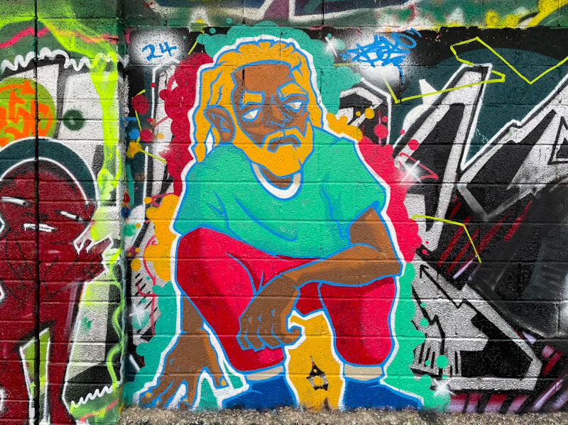 Bean, M32 Cycle path, Bristol April 2024