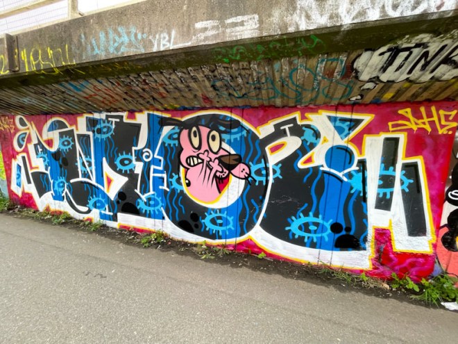 Biers, M32 Cycle path, Bristol, April 2024