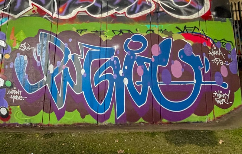 Logoe, Frome Side, Bristol, April 2024