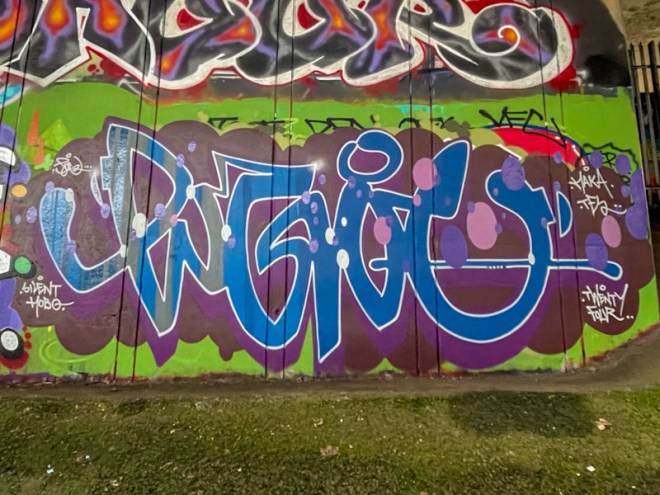 Logoe, Frome Side, Bristol, April 2024