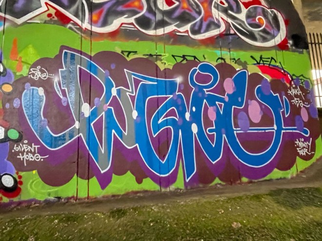 Logoe, Frome Side, Bristol, April 2024