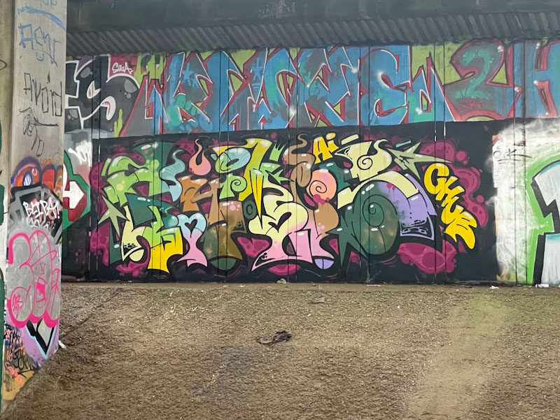 Grimes, Frome Side, Bristol, April 2024