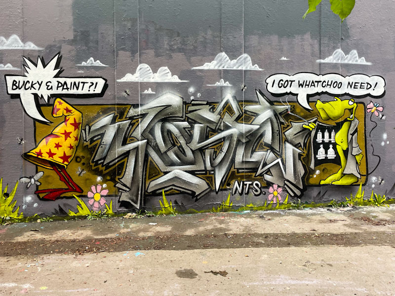 Kosc, M32 roundabout, Bristol, April 2024