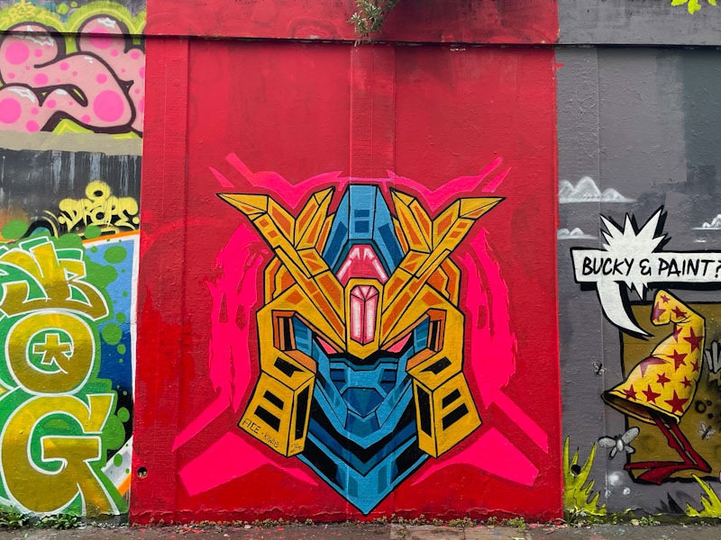 Acesartworld, M32 roundabout, Bristol, April 2024