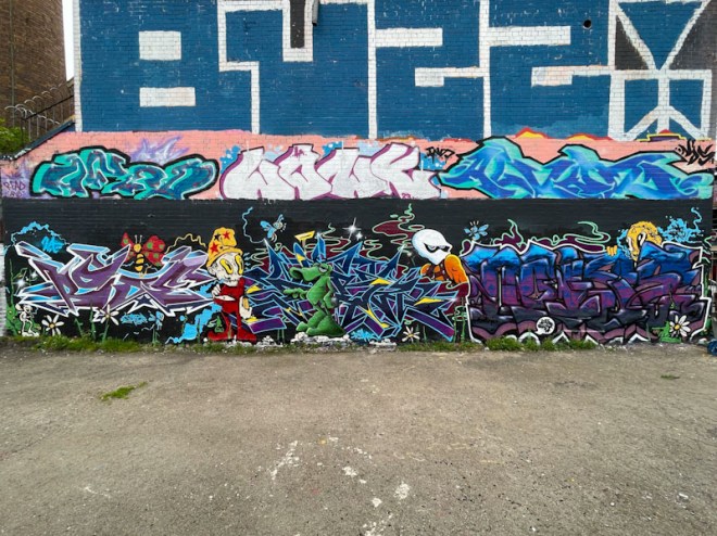 Fade, Dibz, Noise and and Awkward, Dean Lane, Bristol, April 2024