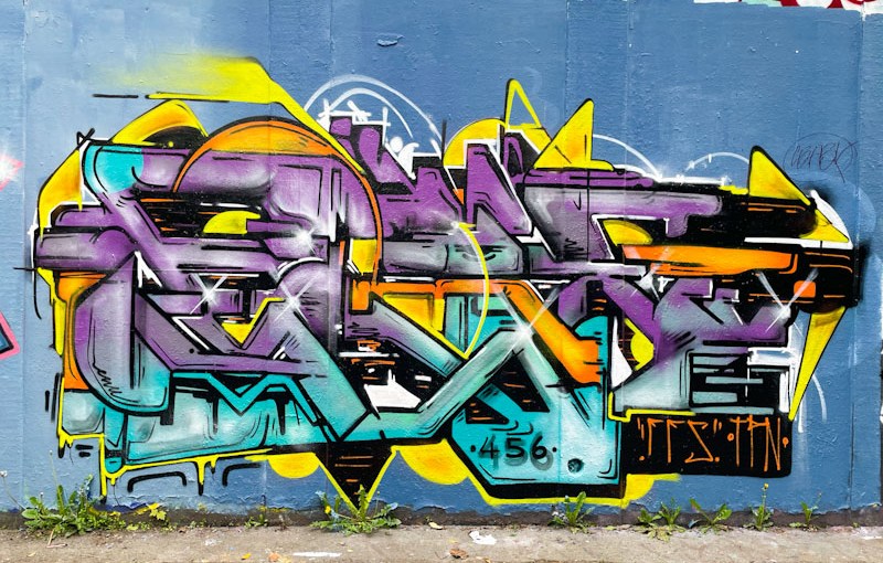 Kid Krishna, M32 roundabout, Bristol, April 2024