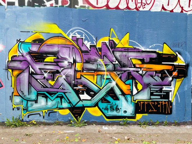 Kid Krishna, M32 roundabout, Bristol, April 2024