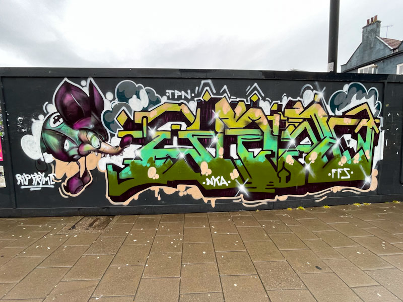 Kid Krishna, Stokes Croft, Bristol, May 2024