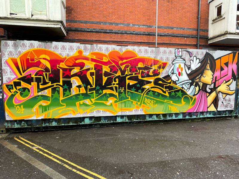 Inkie, Anchor Road, Bristol, May 2024