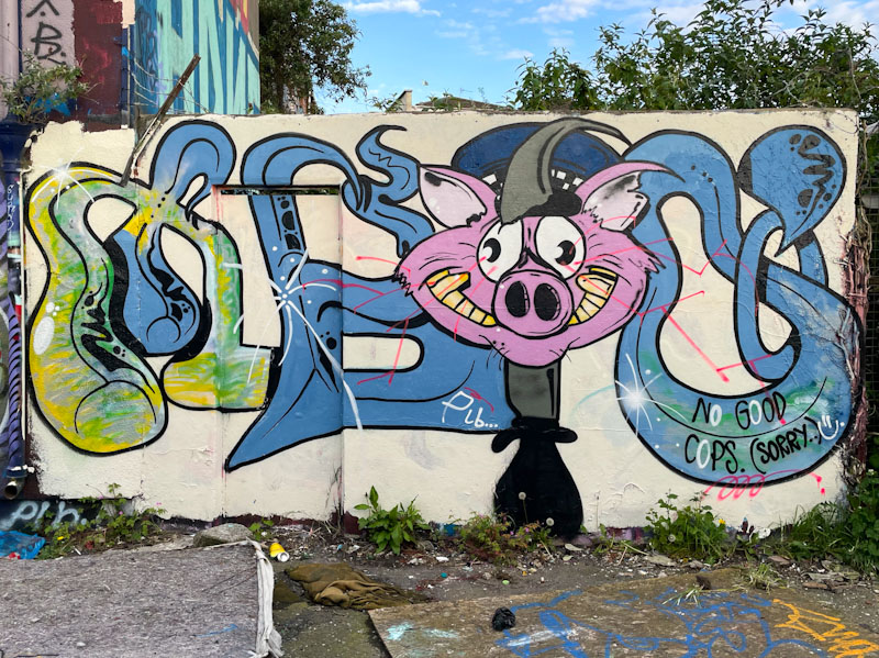 Taboo, M32 cycle path, Bristol, May 2024