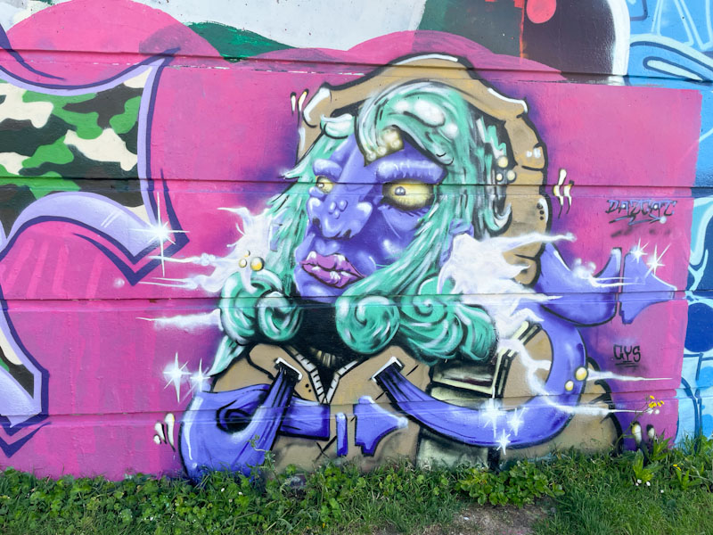 Daz Cat, Cumberland Basin, Bristol, May 2024