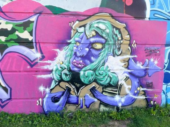 Daz Cat, Cumberland Basin, Bristol, May 2024