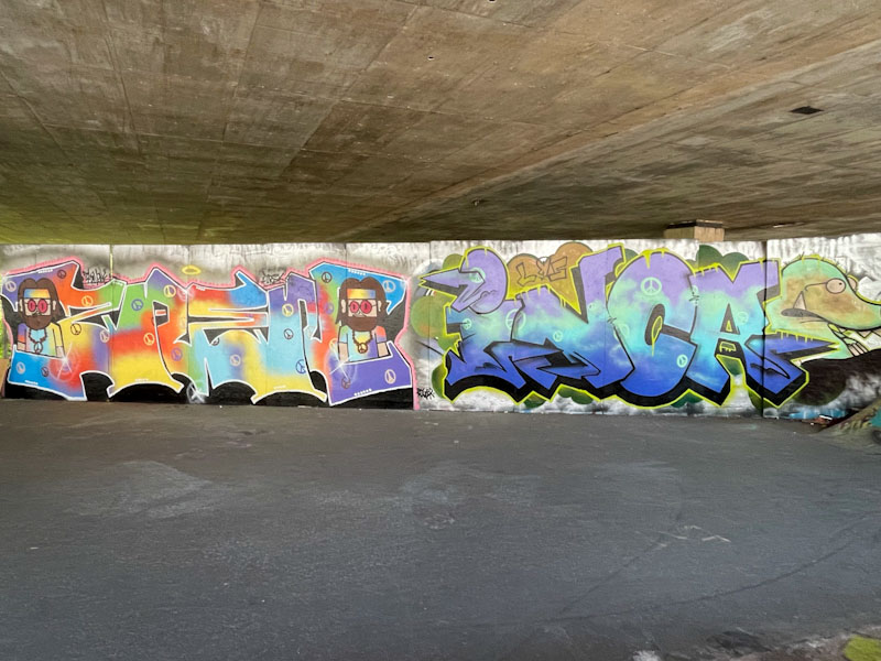 Zaenone and The Mole, M32 Spot, Bristol, May 2024