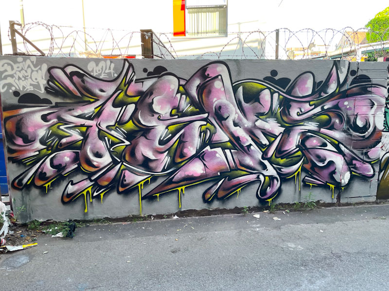 Hemper, M32 Cycle path, Bristol, June 2024