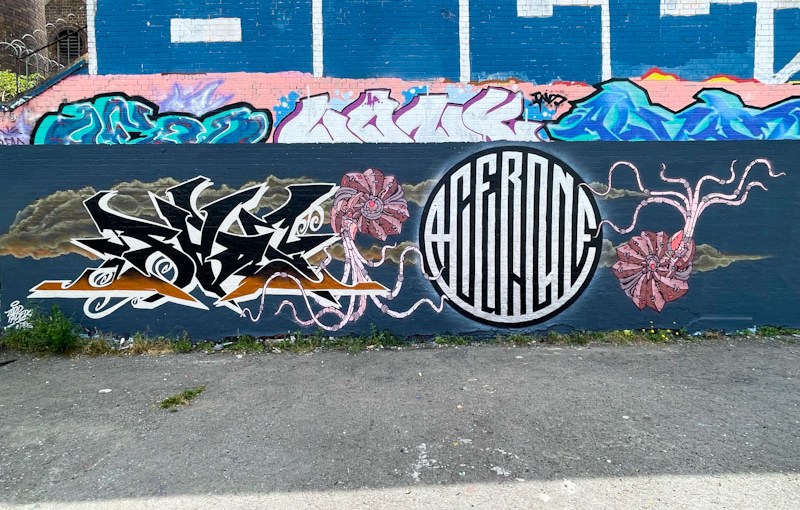 Fade, Andy Council and Acer One, Dean Lane, Bristol, June 2024