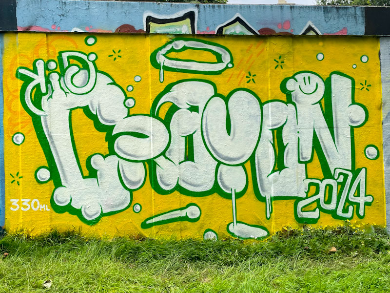 Kid Crayon, M32 roundabout, Bristol, June 2024