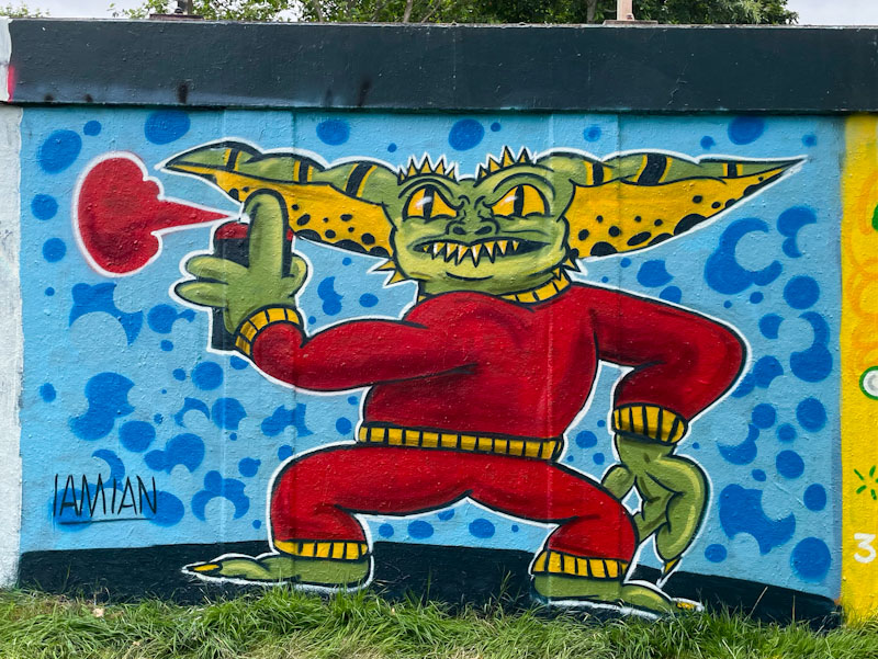 I am Ian, M32 roundabout, Bristol, June 2024