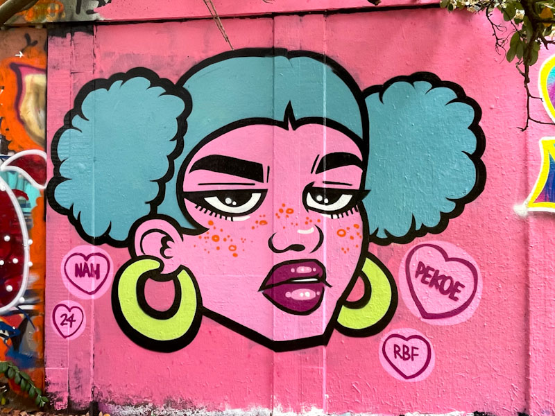 Pekoe, M32 roundabout, Bristol, June 2024