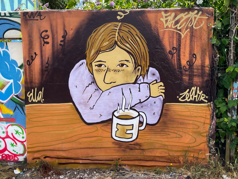 Face 1st, M32 cycle path, Bristol, June 2024