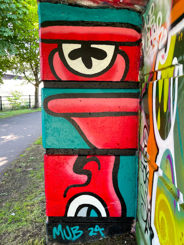 Mr Underbite, Cumberland Basin, Bristol, June 2024