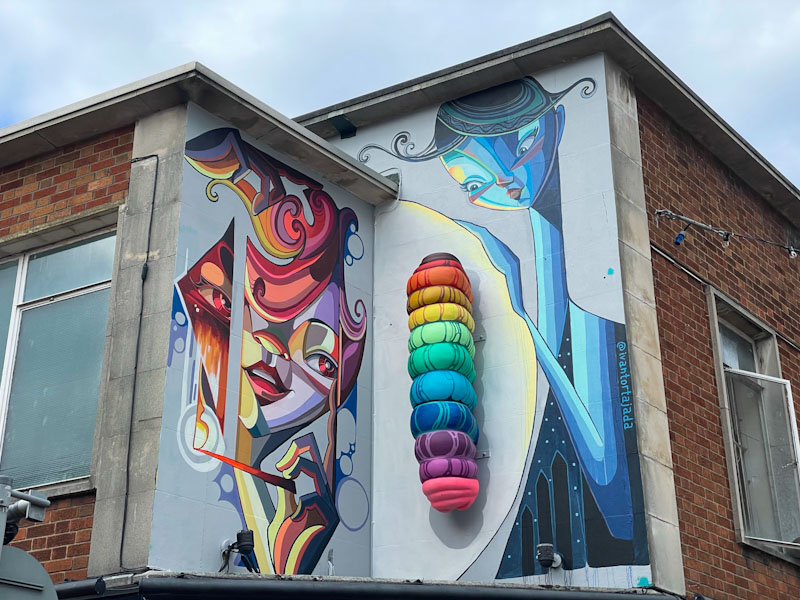 Ivan Tortajada, Upfest 2024, East Street, Bristol, May 2024