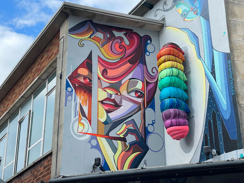 Ivan Tortajada, Upfest 2024, East Street, Bristol, May 2024