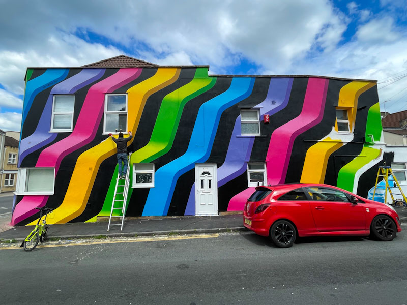 Rob Lee, Upfest 2024, West Street, Bristol, May 2024