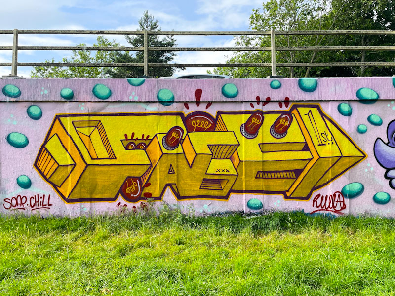 Face 1st, M32 roundabout, Bristol, June 2024