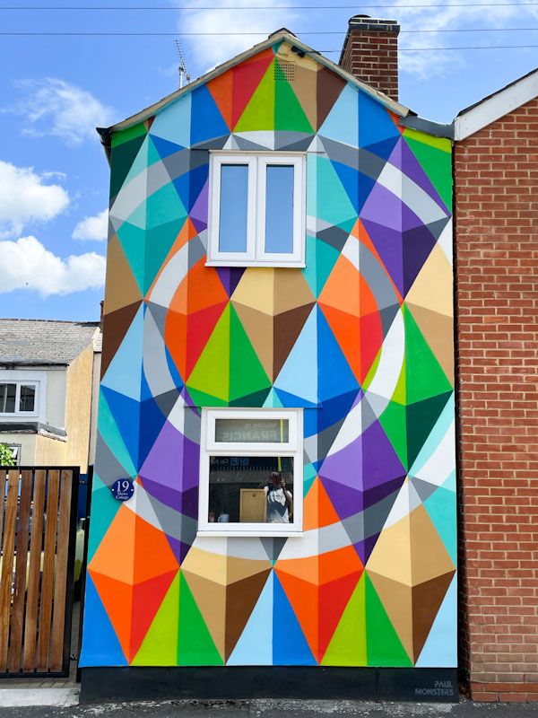 Paul Monsters, Cheltenham Paint Festival, Cheltenham, July 2023