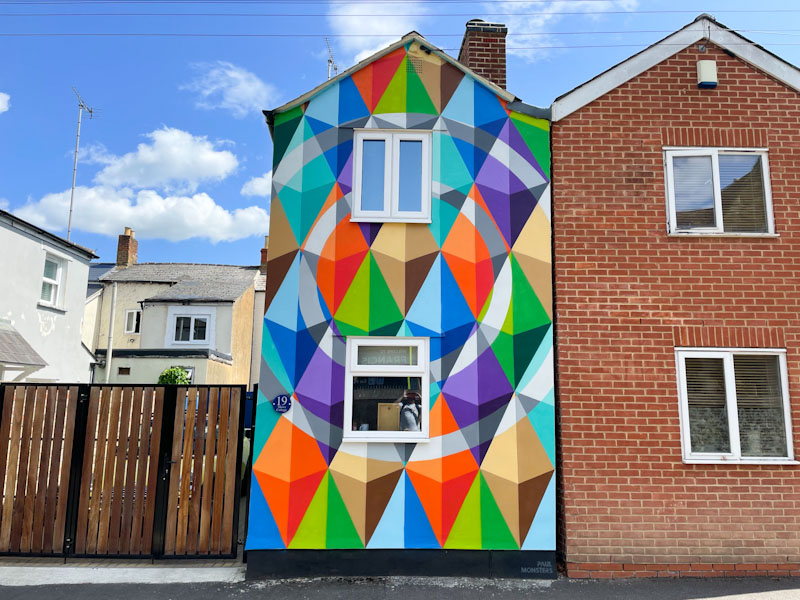 Paul Monsters, Cheltenham Paint Festival, Cheltenham, July 2023