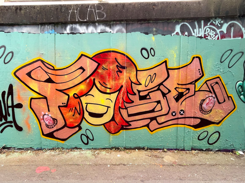 Face 1st, M32 roundabout, Bristol, July 2024