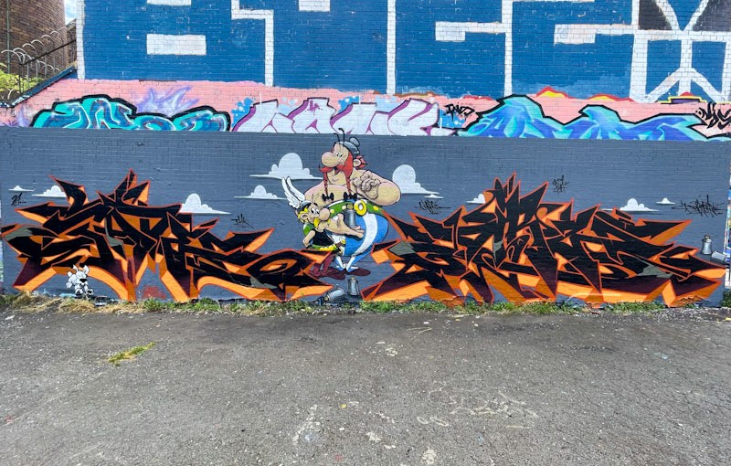 Fade and Dibz, Dean Lane, Bristol, July 2024