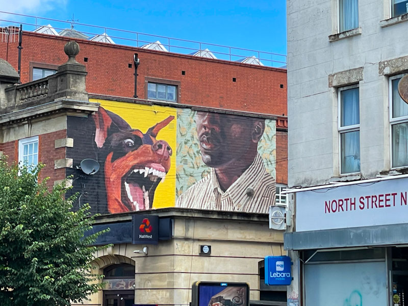 Ant Carver, Upfest 2024, North Street, Bristol, July 2024