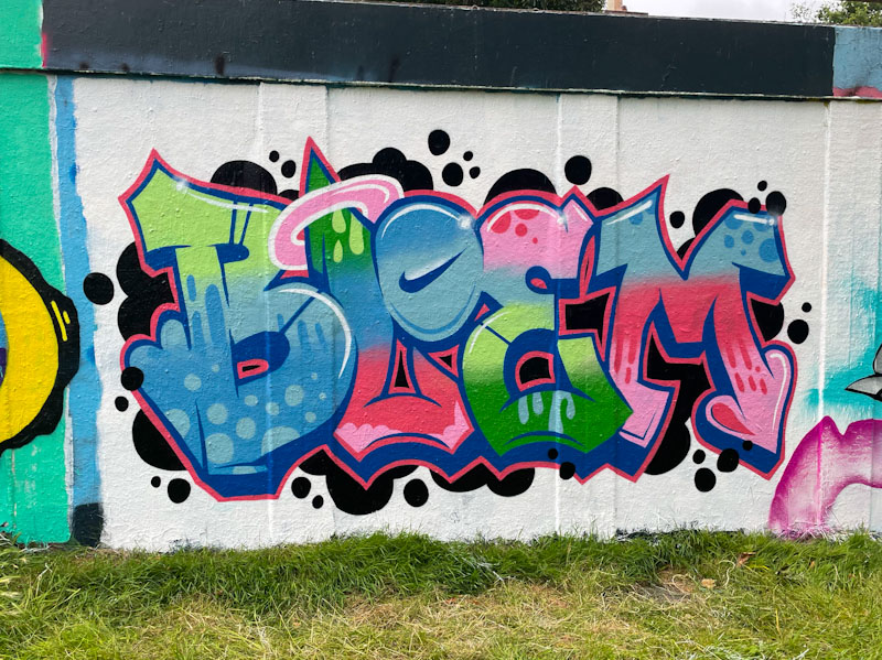 Bloem, M32 roundabout, Bristol, July 2024