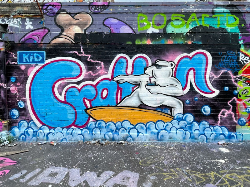 Kid Crayon, Dean Lane, Bristol, July 2024
