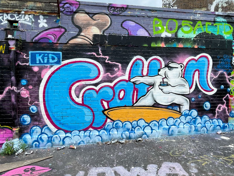 Kid Crayon, Dean Lane, Bristol, July 2024