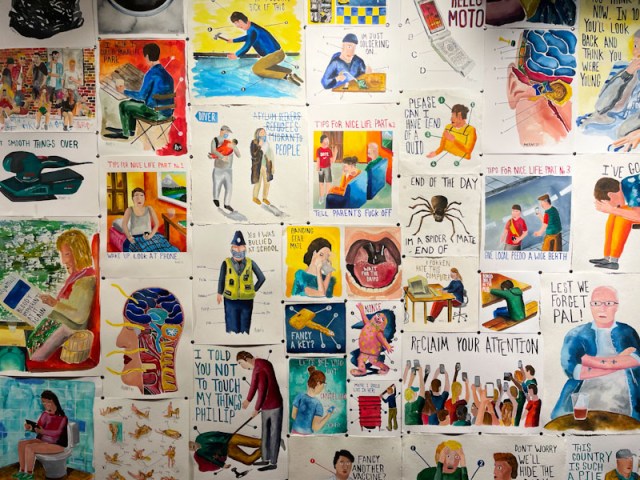 Merny Exhibition, 17 Midland Road, Bristol, July 2024