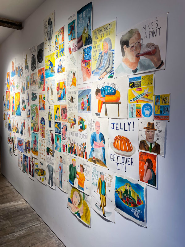 Merny Exhibition, 17 Midland Road, Bristol, July 2024