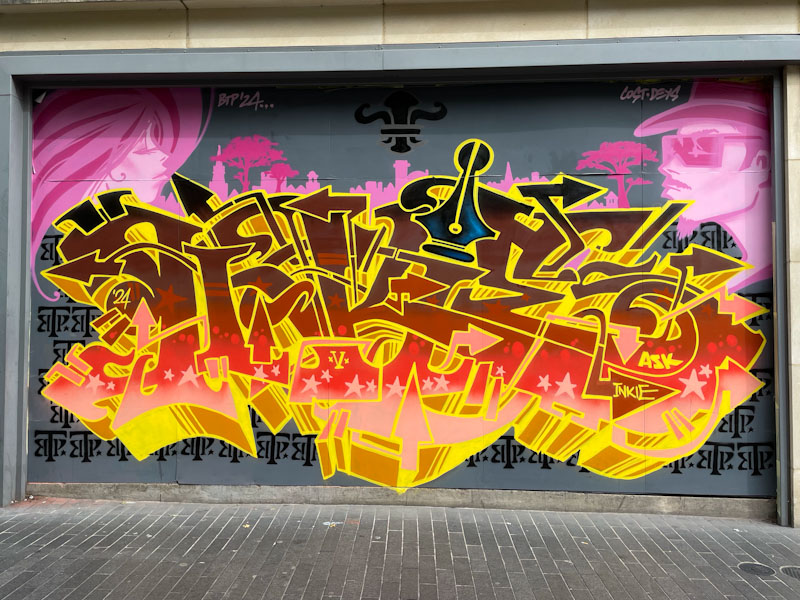 Inkie, High Street, Leicester, July 2024