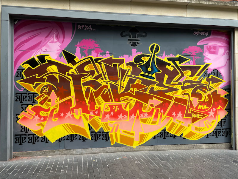 Inkie, High Street, Leicester, July 2024