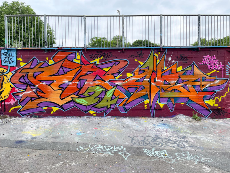 Fade and Dibz, Dean Lane, Bristol, July 2024