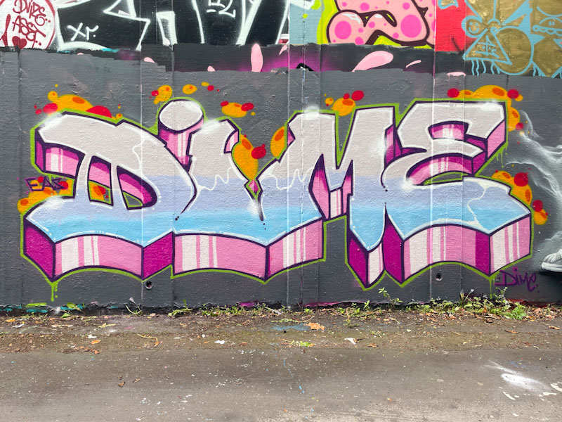 Dime, M32 roundabout, Bristol, July 2024