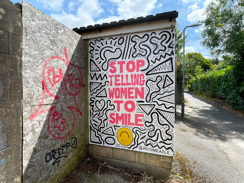 Ailish Beadle, Muriel Alleyway, Bristol, August 2024