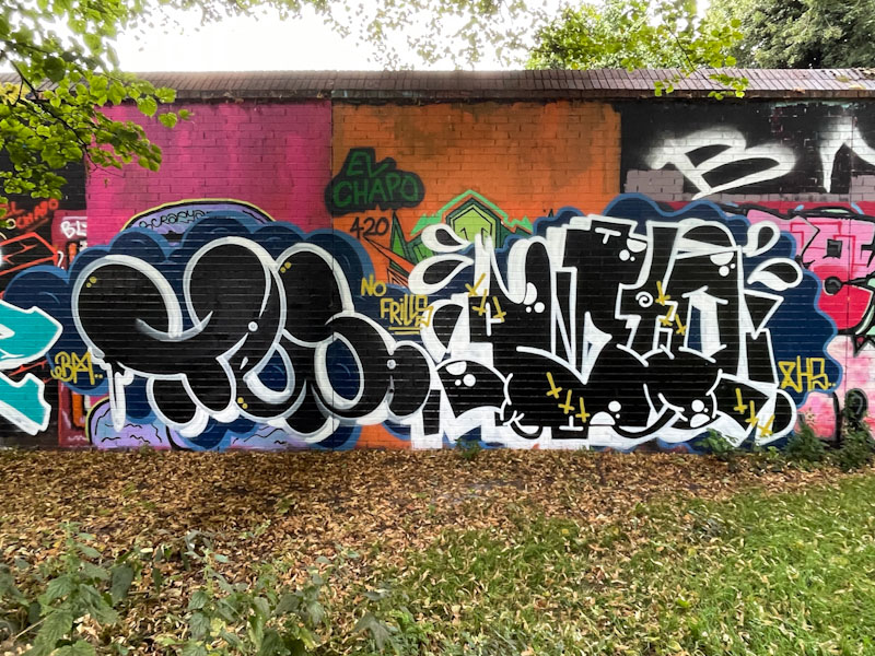 Slim Pickings (Tes) and Biers, Sparke Evans Park, Bristol, August 2024