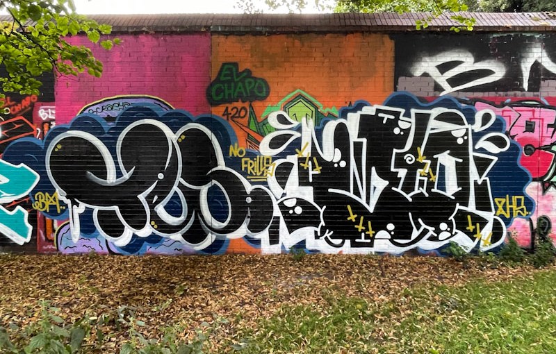 Slim Pickings (Tes) and Biers, Sparke Evans Park, Bristol, August 2024