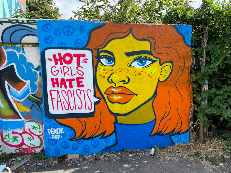 Pekoe, M32 Cycle path, Bristol, August 2024