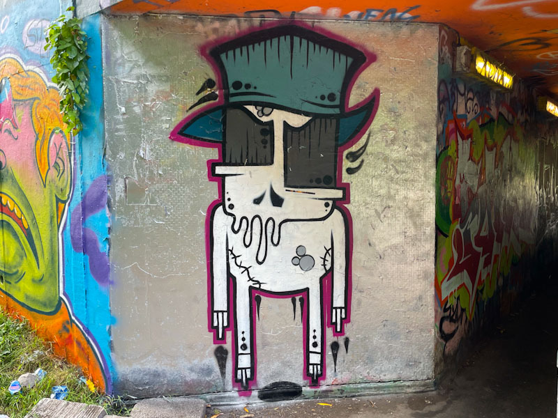 Mr Crawls, M32 roundabout, Bristol, August 2024