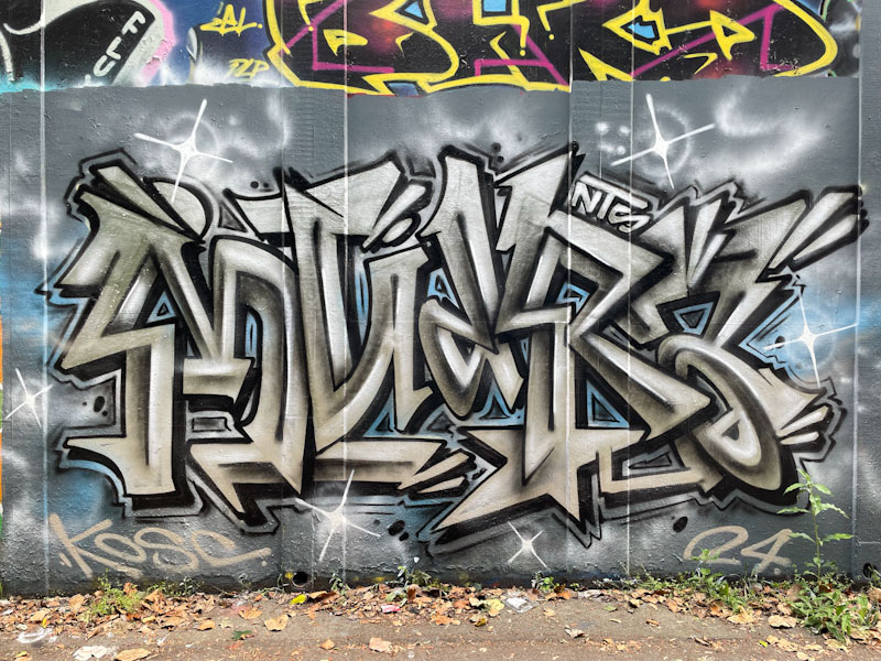 Kosc, M32 roundabout, Bristol, August 2024