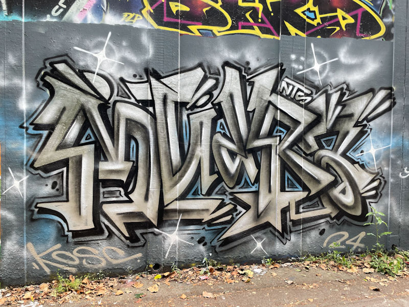 Kosc, M32 roundabout, Bristol, August 2024